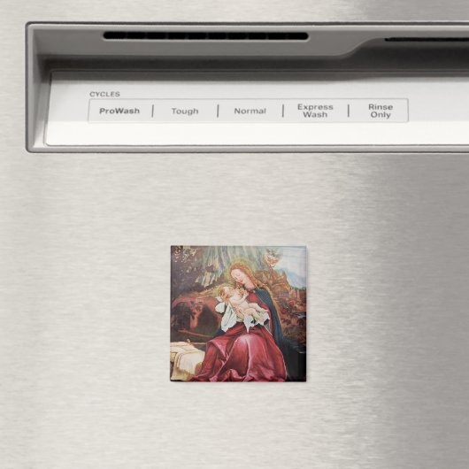 NATIVITEIT MET ANGELS - MAGISCH VAN CHRISTMAS MAGNEET (Insitu (Vaatwasser))