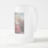 NATIVITEIT MET ANGELS - MAGISCH VAN CHRISTMAS MATGLAS BIERPUL (Voorkant rechts)