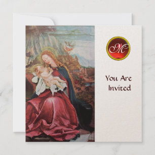 NATIVITEIT MET ANGELS - MAGISCH VAN CHRISTMAS MONO KAART