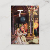 NATIVITEIT MET ANGELS _ MAGISCH VAN CHRISTMAS MONO VISITEKAARTJE (Achterkant)