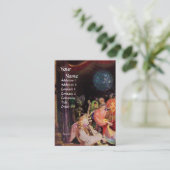 NATIVITEIT MET ANGELS _ MAGISCH VAN CHRISTMAS MONO VISITEKAARTJE (Staand voorkant)