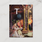 NATIVITEIT MET ANGELS _ MAGISCH VAN CHRISTMAS MONO VISITEKAARTJE (Achterkant)