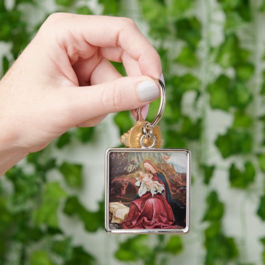 NATIVITEIT MET ANGELS - MAGISCH VAN CHRISTMAS SLEUTELHANGER (Hand)