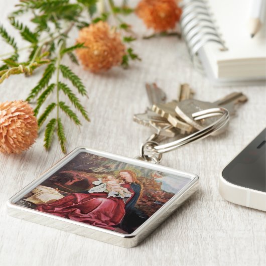 NATIVITEIT MET ANGELS - MAGISCH VAN CHRISTMAS SLEUTELHANGER (Zijkant)