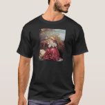 NATIVITEIT MET ANGELS - MAGISCH VAN CHRISTMAS T-SHIRT<br><div class="desc">De kleurrijke en magische sfeer van de kerst van de Duitse schilder Matthias Grunewald ,  Details from Second state of the Isenheim Altarpart , expressive and intense style of late medieval Central European art into the 16th eeuw.Oil on wood.</div>