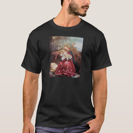 NATIVITEIT MET ANGELS - MAGISCH VAN CHRISTMAS T-SHIRT (Voorkant)