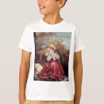 NATIVITEIT MET ANGELS - MAGISCH VAN CHRISTMAS T-SHIRT<br><div class="desc">De kleurrijke en magische sfeer van de kerst van de Duitse schilder Matthias Grunewald ,  Details from Second state of the Isenheim Altarpart , expressive and intense style of late medieval Central European art into the 16th eeuw.Oil on wood.</div>