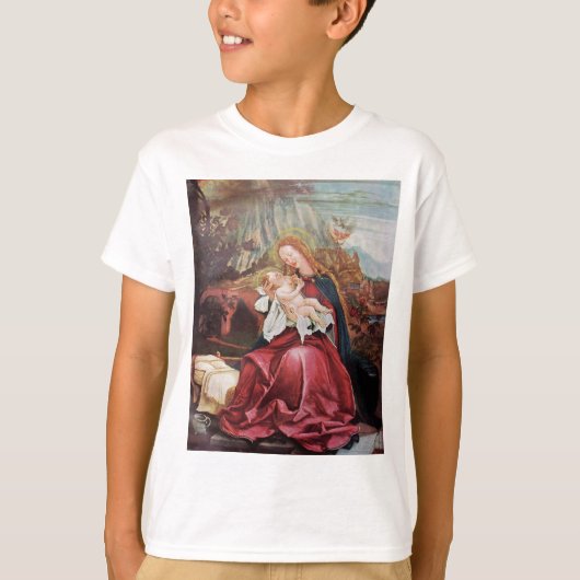 NATIVITEIT MET ANGELS - MAGISCH VAN CHRISTMAS T-SHIRT (Voorkant)