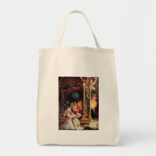 NATIVITEIT MET ANGELS - MAGISCH VAN CHRISTMAS TOTE BAG