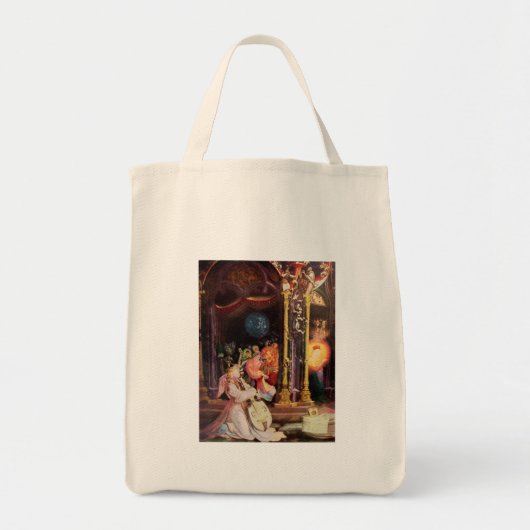 NATIVITEIT MET ANGELS - MAGISCH VAN CHRISTMAS TOTE BAG (Voorkant)