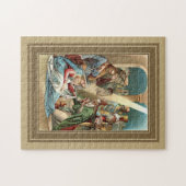 Nativiteit met Mannen Legpuzzel (Horizontaal)