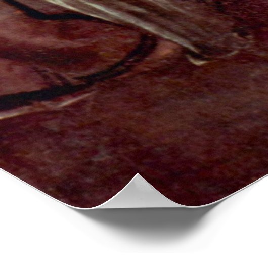 Nativiteit met St. Francis en St. Lawrence Poster (Hoek)