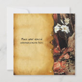 NATIVITEIT MET WITTE LEVENS - MAGISCH VAN CHRISTMA KAART (Achterkant)