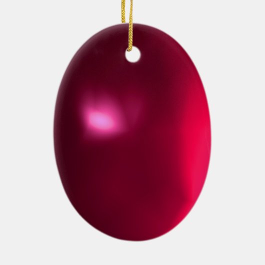 NATIVITEIT MET WITTE LEVENS - MAGISCH VAN CHRISTMA KERAMISCH ORNAMENT (Achterkant)