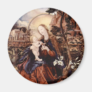 NATIVITEIT MET WITTE LEVENS - MAGISCH VAN CHRISTMA MAGNEET
