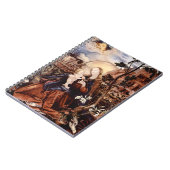 NATIVITEIT MET WITTE LEVENS - MAGISCH VAN CHRISTMA NOTITIEBOEK (Linkerzijde)