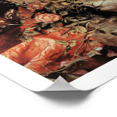 NATIVITEIT MET WITTE LEVENS - MAGISCH VAN CHRISTMA POSTER (Hoek)