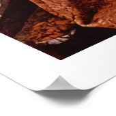 NATIVITEIT MET WITTE LEVENS - MAGISCH VAN CHRISTMA POSTER (Hoek)