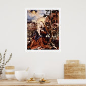 NATIVITEIT MET WITTE LEVENS - MAGISCH VAN CHRISTMA POSTER (Keuken)