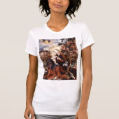 NATIVITEIT MET WITTE LEVENS - MAGISCH VAN CHRISTMA T-SHIRT (Voorkant)