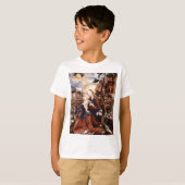 NATIVITEIT MET WITTE LEVENS - MAGISCH VAN CHRISTMA T-SHIRT (Voorkant volledig)