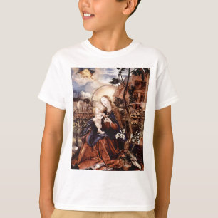NATIVITEIT MET WITTE LEVENS - MAGISCH VAN CHRISTMA T-SHIRT