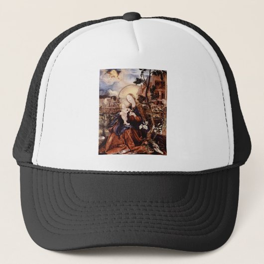 NATIVITEIT MET WITTE LEVENS - MAGISCH VAN CHRISTMA TRUCKER PET (Voorkant)