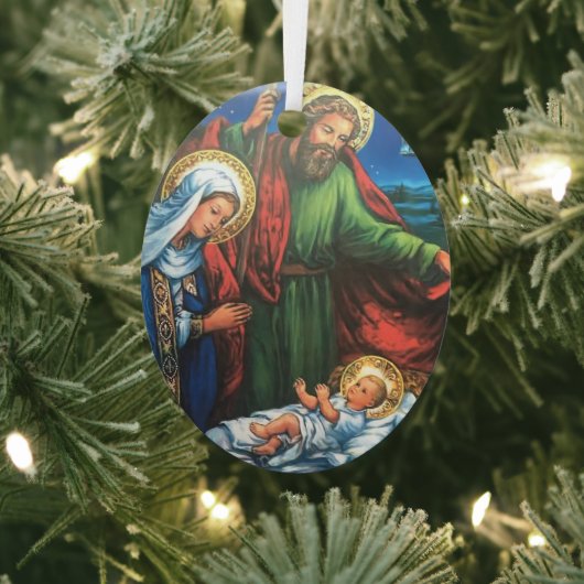 Nativiteit Metalen Ornament (Insitu)