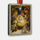Nativiteit Metalen Ornament (Rechts)