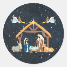 Nativiteit Middelgrote huid met kerstmis