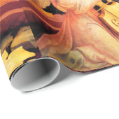 NATIVITEIT, MUZIEKHOEK — MAGISCH VAN CHRISTMAS CADEAUPAPIER (Rol Hoek)