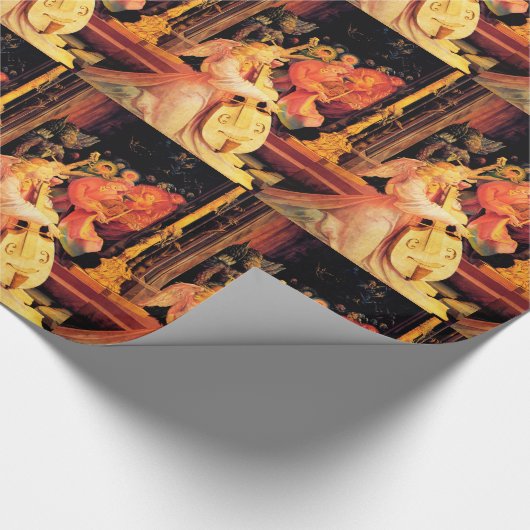 NATIVITEIT, MUZIEKHOEK — MAGISCH VAN CHRISTMAS CADEAUPAPIER (Hoek)