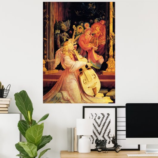 NATIVITEIT, MUZIEKHOEK — MAGISCH VAN CHRISTMAS POSTER (Thuiskantoor)