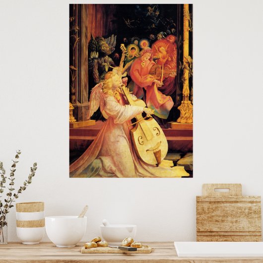 NATIVITEIT, MUZIEKHOEK — MAGISCH VAN CHRISTMAS POSTER (Keuken)