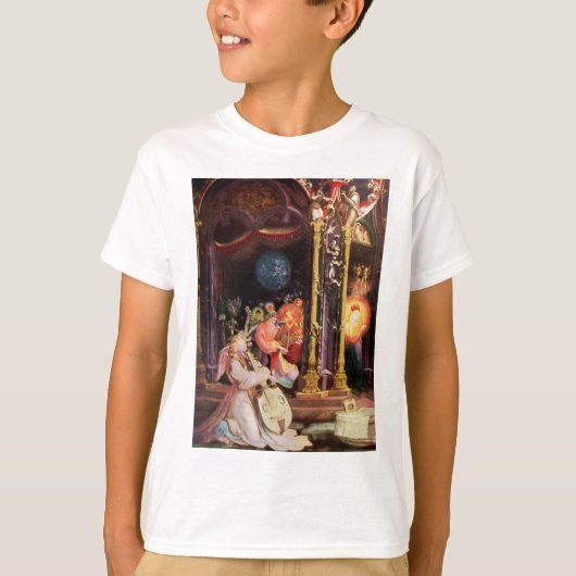 NATIVITEIT, MUZIEKHOEK — MAGISCH VAN CHRISTMAS T-SHIRT (Voorkant)