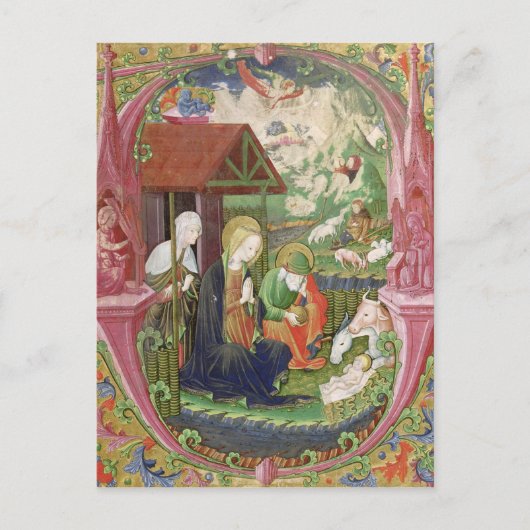 Nativiteit, Noordelijke Italiaanse School Briefkaart (Voorkant)