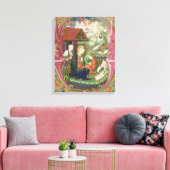Nativiteit, Noordelijke Italiaanse School Canvas Afdruk (Insitu (Woonkamer))