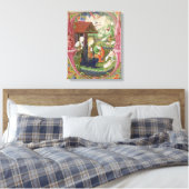 Nativiteit, Noordelijke Italiaanse School Canvas Afdruk (Insitu (Slaapkamer))