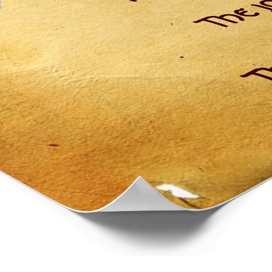 NATIVITEIT Old Irish Kerstbesnijdenis Parchment Poster (Hoek)