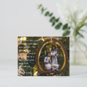 Nativiteit Ornament Isiah Zeventienveertienkerst Briefkaart (Staand voorkant)