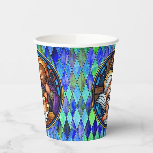 Nativiteit Papieren Bekers (Links)