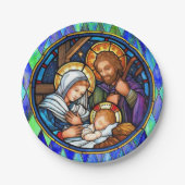 Nativiteit Papieren Bordje (Voorkant)