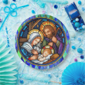 Nativiteit Papieren Bordje (Feest)