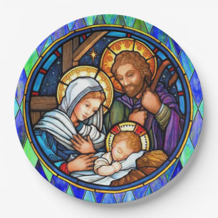 Nativiteit Papieren Bordje