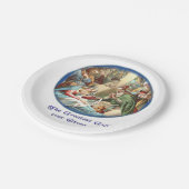 nativiteit papieren bordje (Gekanteld)