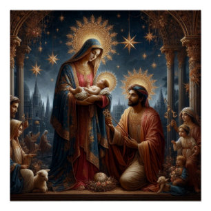 Nativiteit Perfect Poster