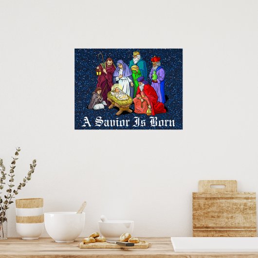 nativiteit poster (Keuken)