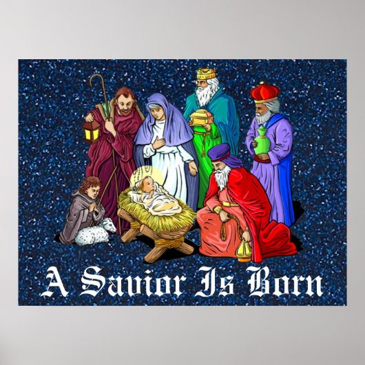 nativiteit poster (Voorkant)