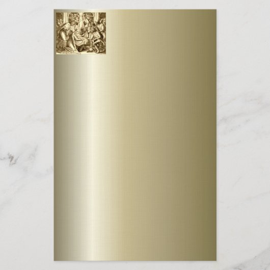 Nativiteit-scènecadeautjes voor kerstmis briefpapier (Voorkant)