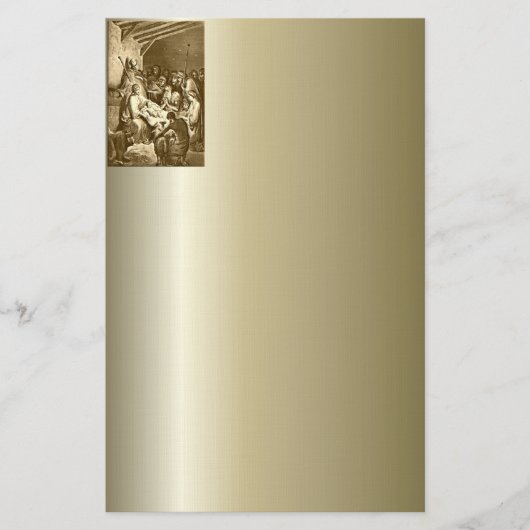 Nativiteit-scènecadeautjes voor kerstmis briefpapier (Voorkant)